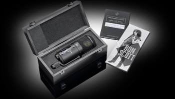 Neumann Honors AC/DC Singer with Limited Edition Mic