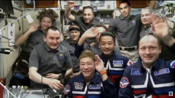New videos show Japanese billionaire Yusaku Maezawa's life in space