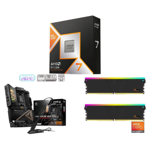 AMD 9850X3D / MSI X870E Ace Max / 32GB V-Color DDR5-6400: was $1,677.98 now $1,280.99 at Newegg