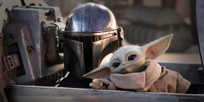 The Mandalorian and Grogu movie still