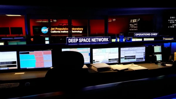 LA fires leave Deep Space Network mission control empty