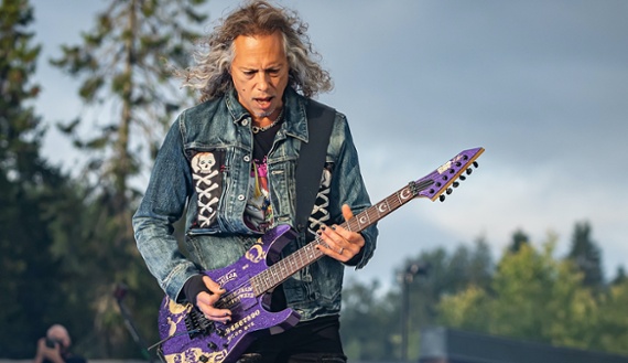 Kirk Hammett demonstrates the full breadth of his six-string skills on his cinematic new song, High Plains Drifter