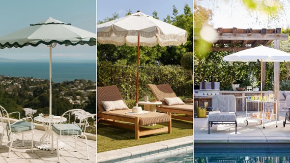 Retro patio umbrellas have gone viral – these are my 9 super affordable favorites