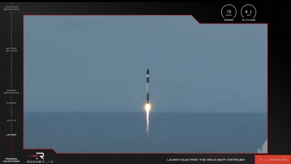 Rocket Lab launches Earth-observation satellite in 1st mission from new pad