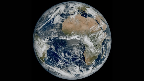 1st photo of Earth from Europe's new satellite is amazing