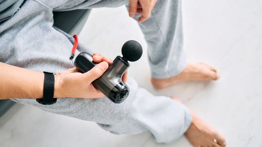 Improper use of a massage gun tore holes in a man's retinas