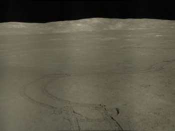 China's Yutu 2 rover snaps stunning image on moon's far side