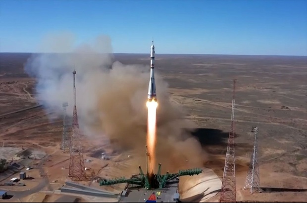 3, 2, 1... action! Russia launches film crew to shoot movie in space