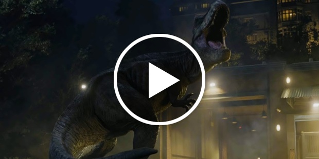 Watch A T-Rex Get Headbutted In New Jurassic World: Dominion Footage