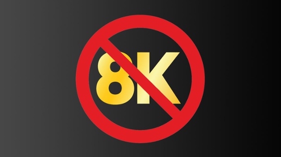 8K video is pointless for most people - it's just marketing hype