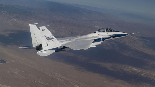 NASA will fly F-15s through X-59's supersonic shock waves