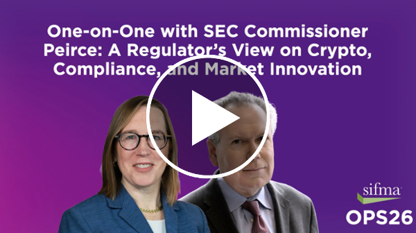 One-on-One with SEC Commissioner Peirce