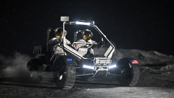 NASA's Artemis moon car will be inspired by Mars rovers