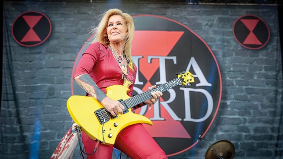 Harness the power of Lita Ford's rock rhythms and leads