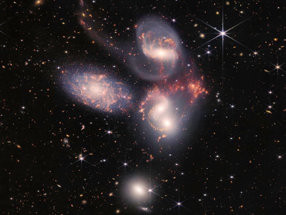 Stephan's Quintet: 'It's a Wonderful Life' - and a wonderful James Webb Space Telescope image!