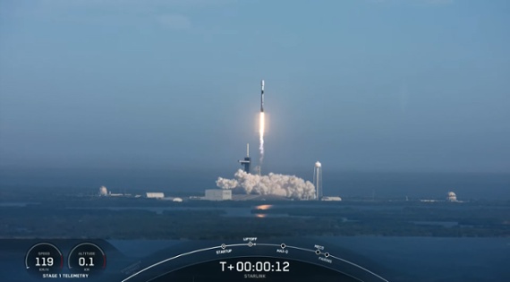 SpaceX launches 47 Starlink satellites and lands rocket making 11th flight