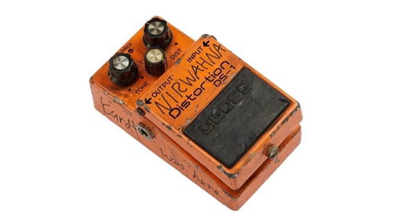 Kurt Cobain’s Boss DS-1 has sold for $75,000 – is this the most expensive pedal ever sold at auction?