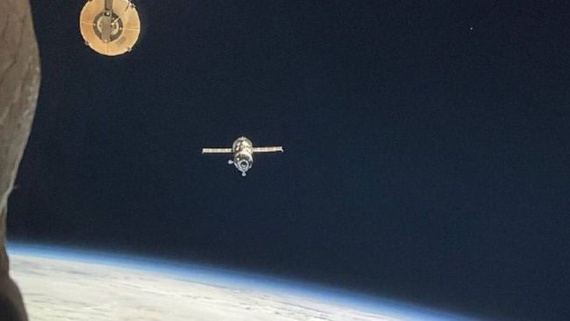 Russian cargo ship leaves the ISS, burns up in atmosphere