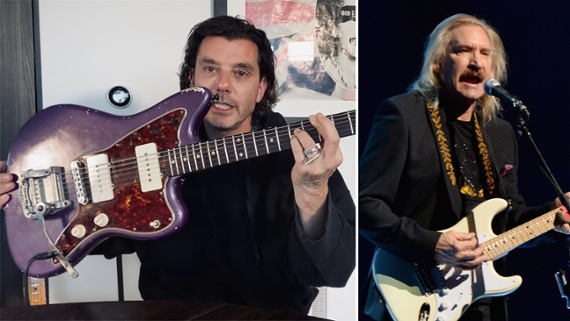 Gavin Rossdale reveals how he came to own Joe Walsh's 'Hotel California' Fender Jazzmaster – and why he wasn’t too pleased when the Eagles legend signed it