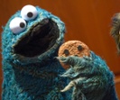 Are the Cookie Monster's cookies real? Me want answers!