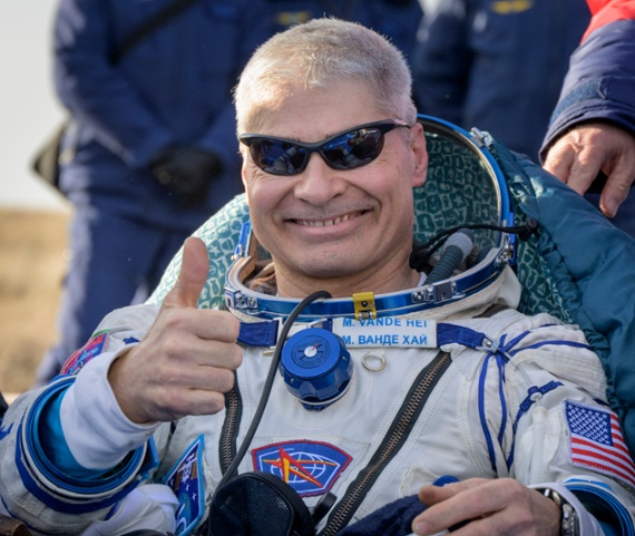 NASA astronaut Mark Vande Hei reflects on record 355 days in space