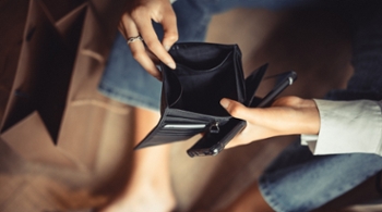 Empty wallet
