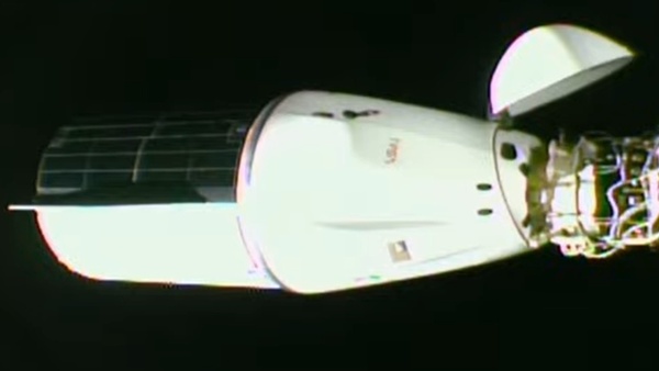 Dragon capsule arrives at ISS on 31st resupply mission