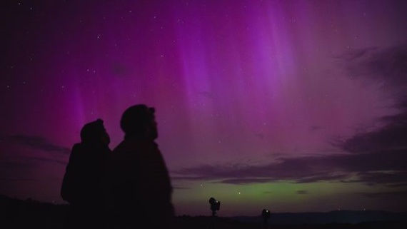 Powerful sun storms give Mother's Day weekend auroras