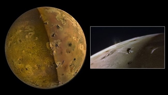 NASA's Juno probe sees active volcanic eruptions on Io