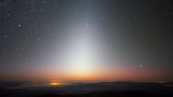 See the night sky shine with ghostly light this month