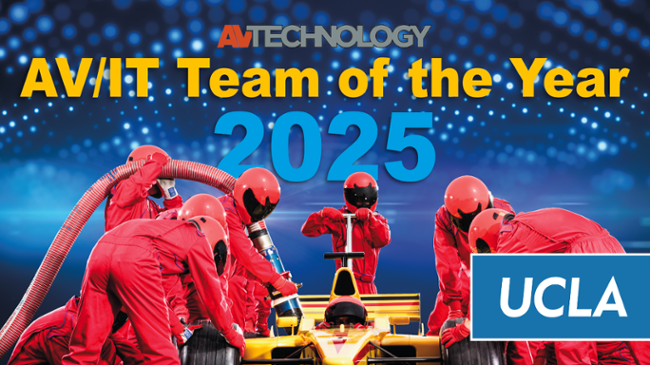 AV/IT Team 2025: Digital & Technology Services, the Teaching and Learning Center, and Facilities Management at the University of California, Los Angeles