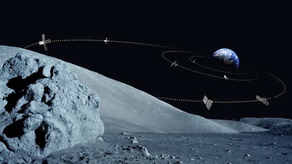 SpaceX veterans want to power spacecraft with moon water