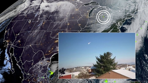 Explosive daytime fireball dropped meteorites on Ohio - here's where to look and what to do if you find one
