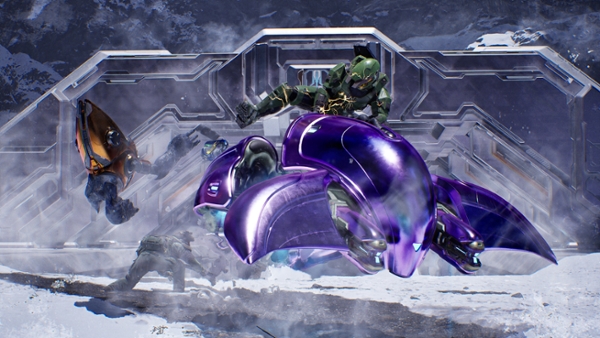 Halo: Campaign Evolved pays tribute to the hugely popular Red vs. Blue series with a new Machinima mode