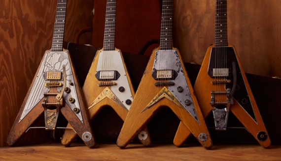 Gibson launches new Master Artisan line of guitars with stunning Leo Scala Super '58 Flying V collection