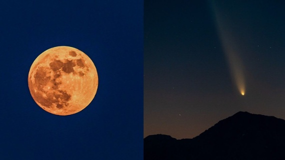 Watch Hunter's Moon, comet in free livestream today