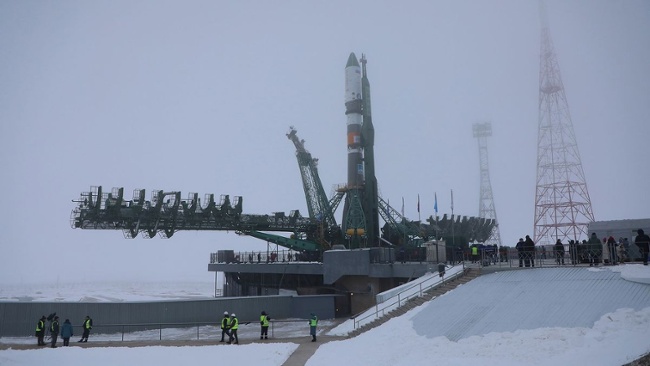 Russian launching 'birthday candle' to ISS for cosmonaut