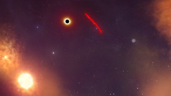 Milky Way's black hole destroying a mysterious dust cloud