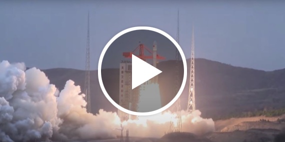 Video: China's first modified Long March 6 rocket aces debut launch