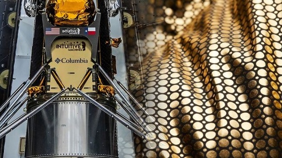 Coat tech insulates Intuitive Machines' moon lander