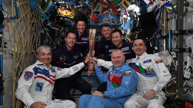 Astronauts celebrate Tokyo Paralympics opening day with 'torch' ceremony in space