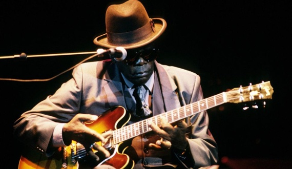 John Lee Hooker: "Out of the younger generation of the blues singers, who was my pride and joy? Stevie Ray Vaughan... He could do anybody – Albert King, Jimi Hendrix, George Benson – anybody's thing. I'd sit down and watch him do that"