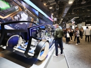 LAS VEGAS, NEVADA - JANUARY 5: ZF Software -defined vehicle is displayed at CES, the world's largest annual consumer technology trade show on January 5, 2023 at the Las Vegas Convention Center in Las Vegas, Nevada, United States.
(Photo by Tayfun Coskun/Anadolu Agency via Getty Images)