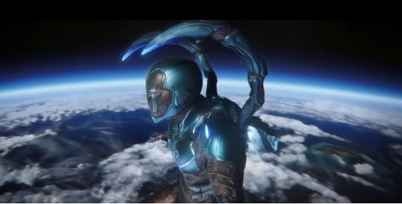 Watch DC's 'Blue Beetle' blast into space in 1st trailer