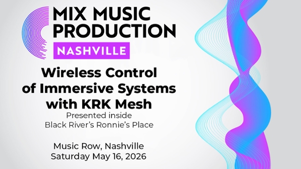 Mix Nashville 2026 Adds KRK Mesh Demo!