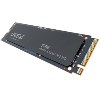 Crucial T700 | 1 TB | NVMe | PCIe 5.0 | 11,700 MB/s read | 9,500 MB/s write | $139.99 at Newegg (save $12)