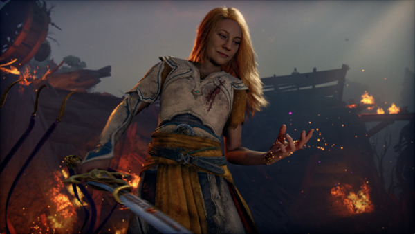 God of War starring Faye