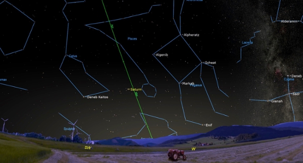 Tuesday, Feb. 3: Zodiacal light after dusk