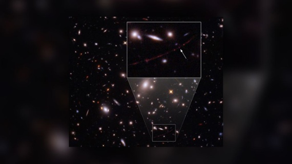 Hubble spots most distant star ever seen, 28 billion light-years away