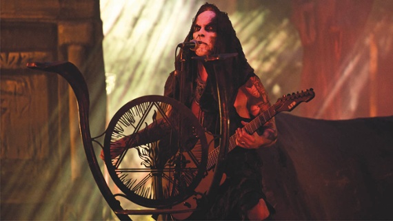 Nergal: “I use a Peavey 6505+ because for touring you need a Kalashnikov... and Peavey are the Kalashnikov of amps”